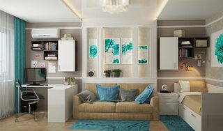 Дизайн-проекты &raquo; Дизайн-проект 2 комнатной квартиры в Краснодаре