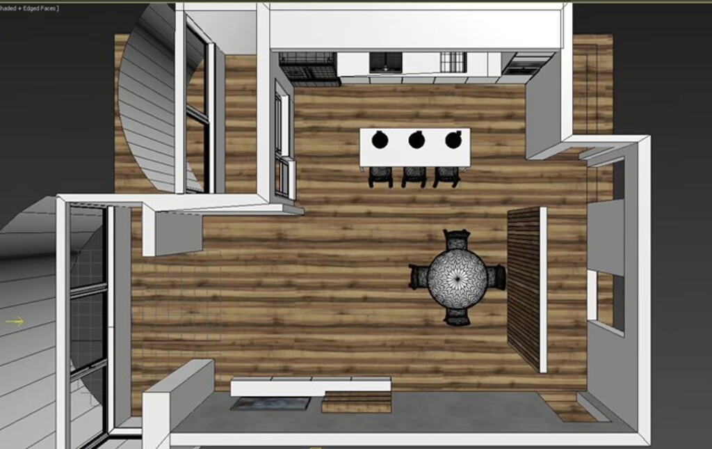 Дизайн-проект 2 комнатной квартиры — фото 1