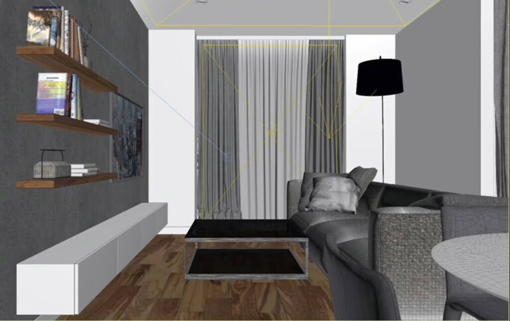 Дизайн-проект 2 комнатной квартиры — фото 4