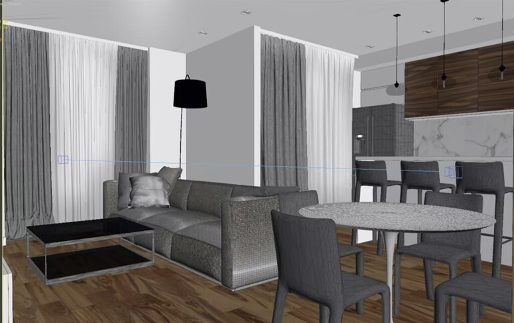 Дизайн-проект 2 комнатной квартиры — фото 5