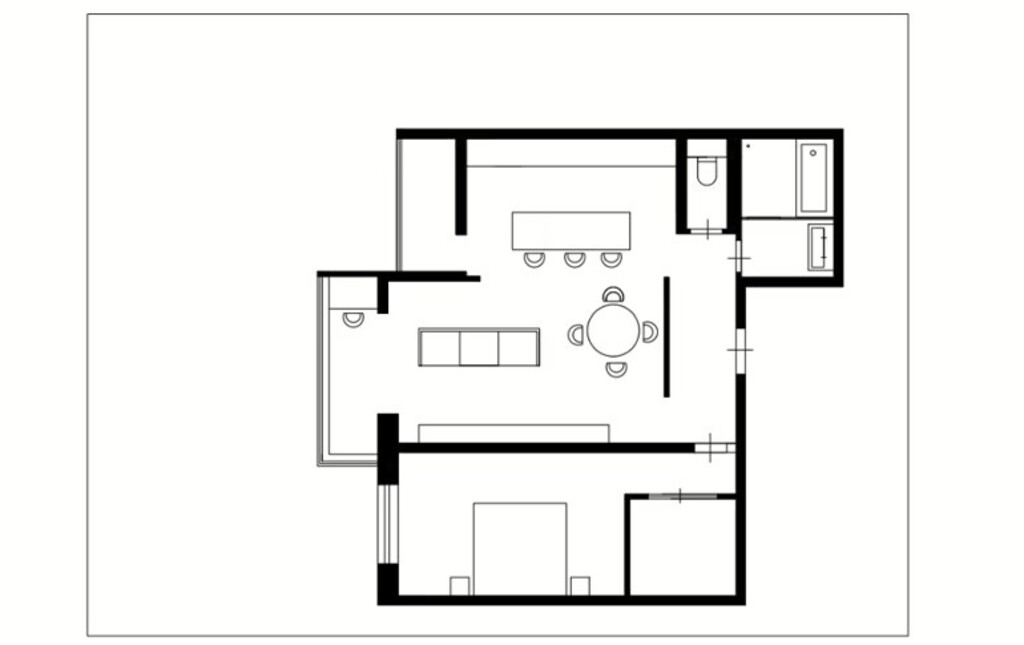 Дизайн-проект 2 комнатной квартиры — фото 6
