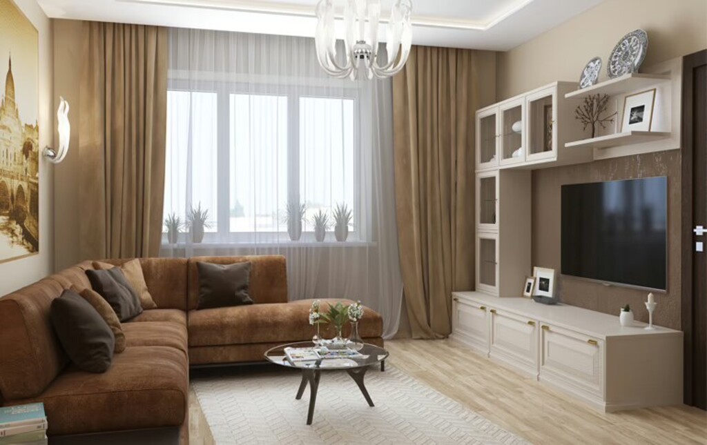 Дизайн-проект элитной квартиры, эксклюзивный ремонт — фото 1