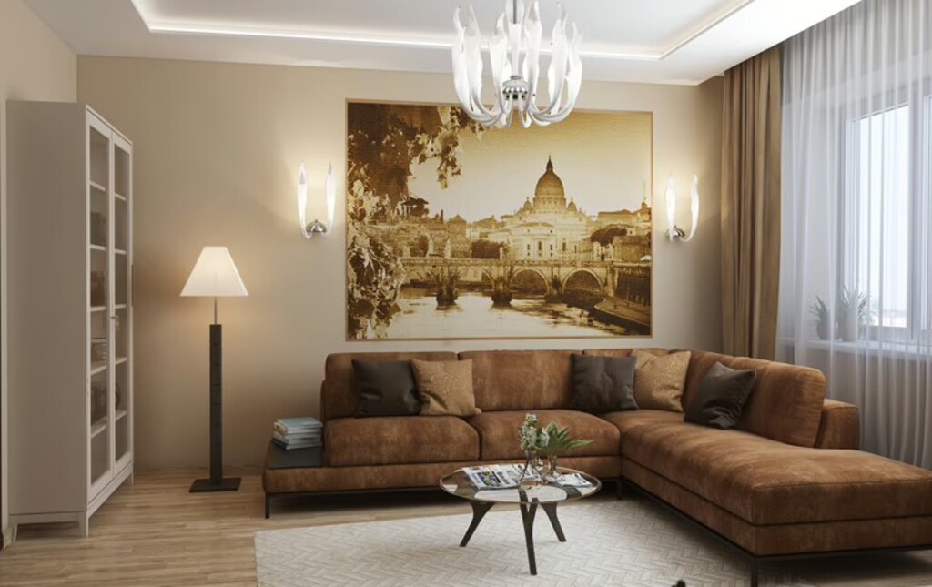 Дизайн-проект элитной квартиры, эксклюзивный ремонт — фото 16