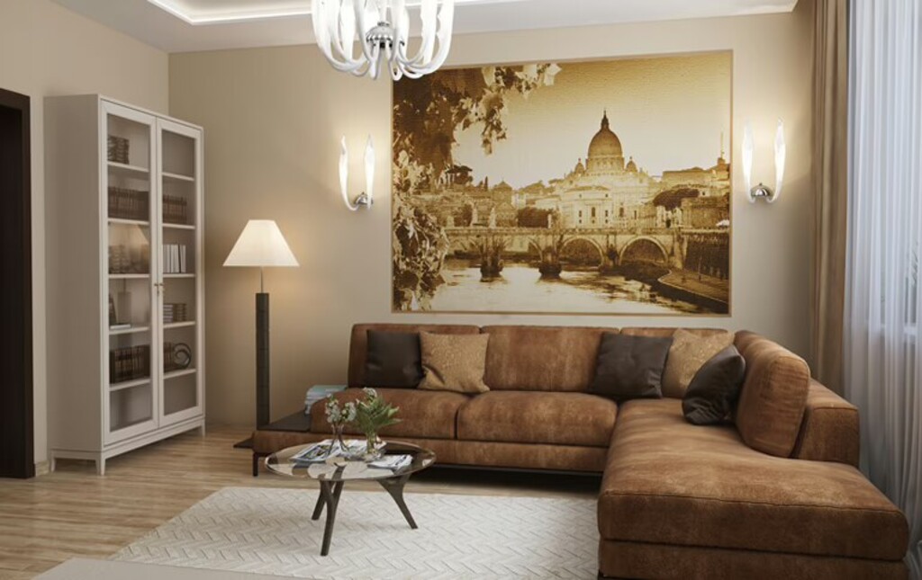 Дизайн-проект элитной квартиры, эксклюзивный ремонт — фото 17