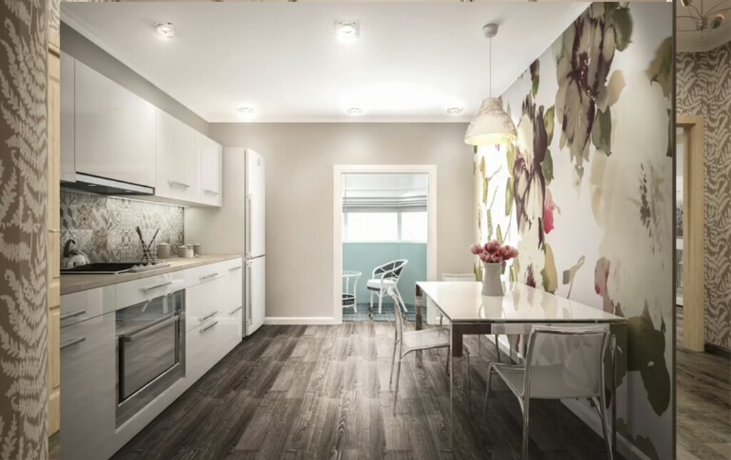 Дизайн проект однокомнатной квартиры — фото 3