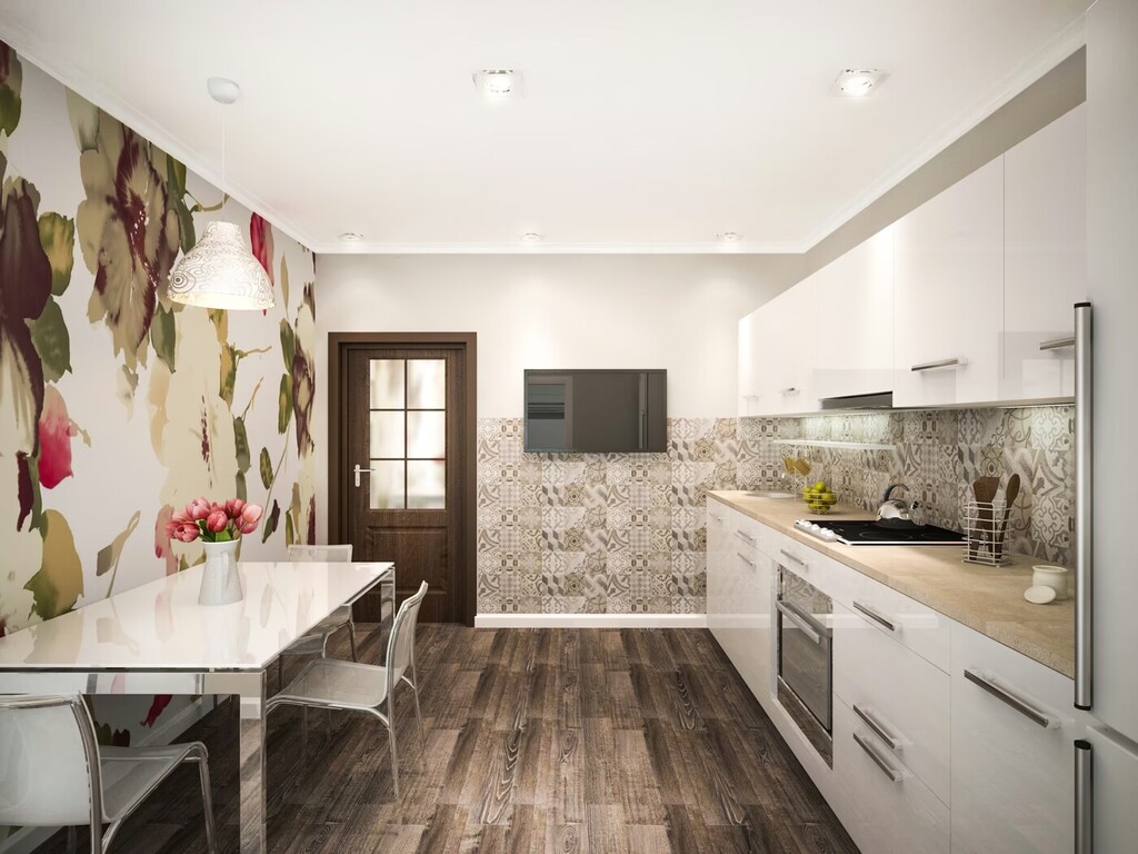 Красивый дизайн-проект двухкомнатной квартиры в Краснодаре в ЖК Адмирал Краснодар — фото 2