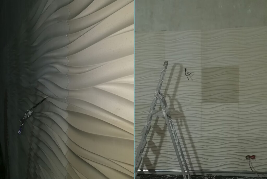 Монтаж 3D панелей в Краснодаре — фото 3