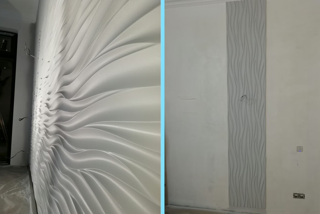 Монтаж 3D панелей в Краснодаре — фото 4