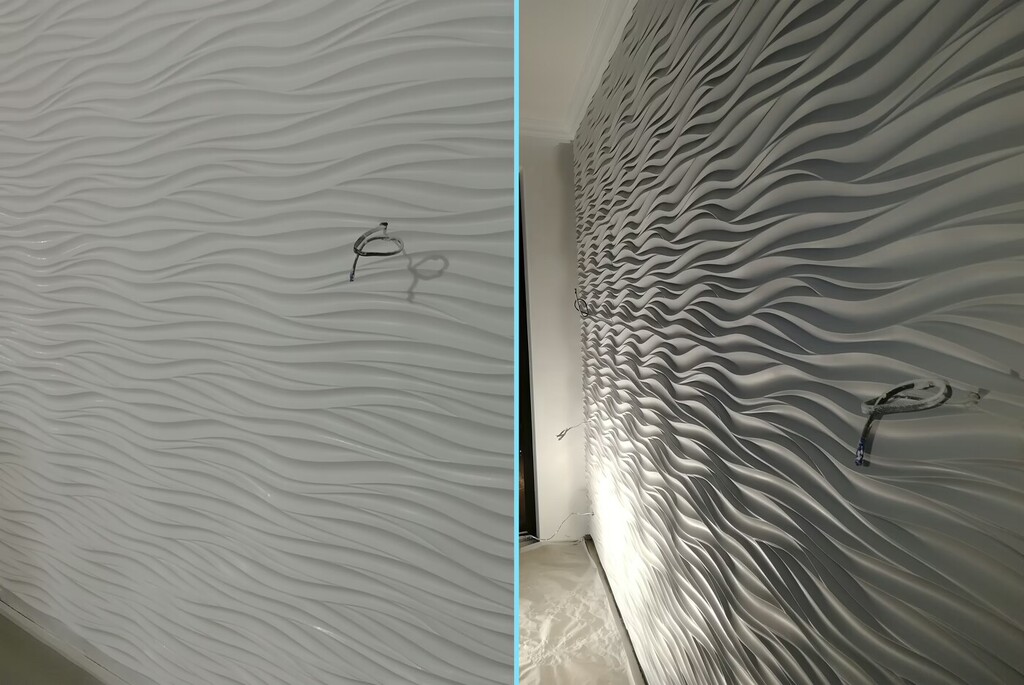 Монтаж 3D панелей в Краснодаре — фото 5