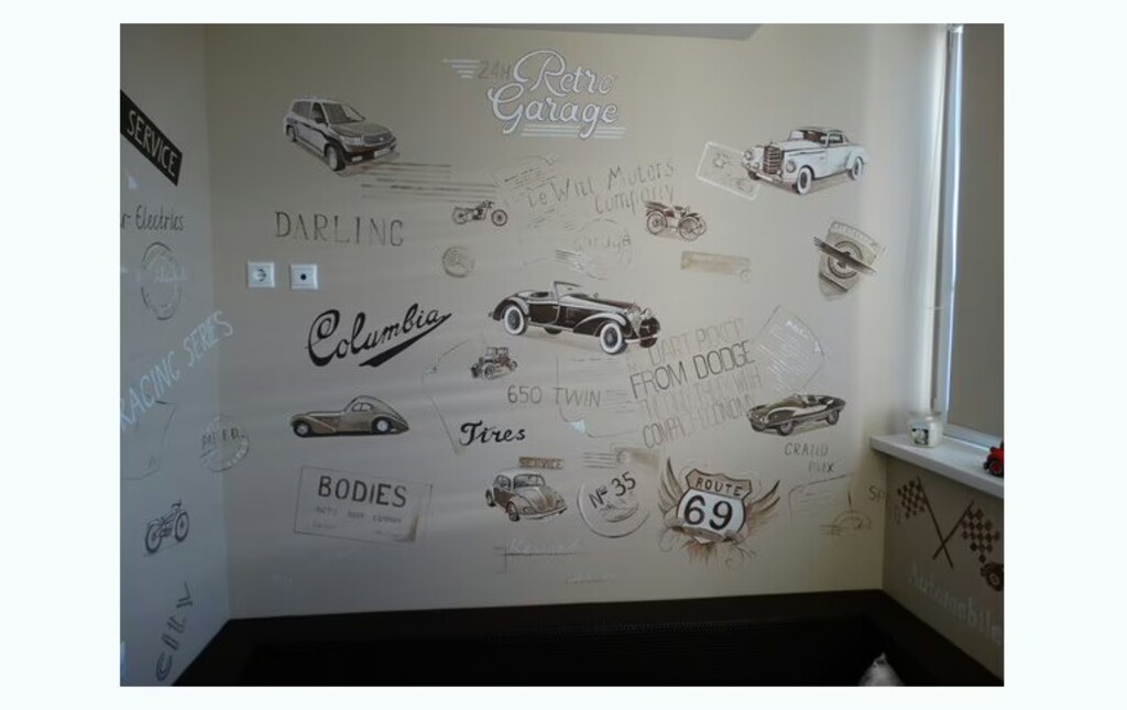 Наши проекты по росписи стен в Краснодаре — фото 8