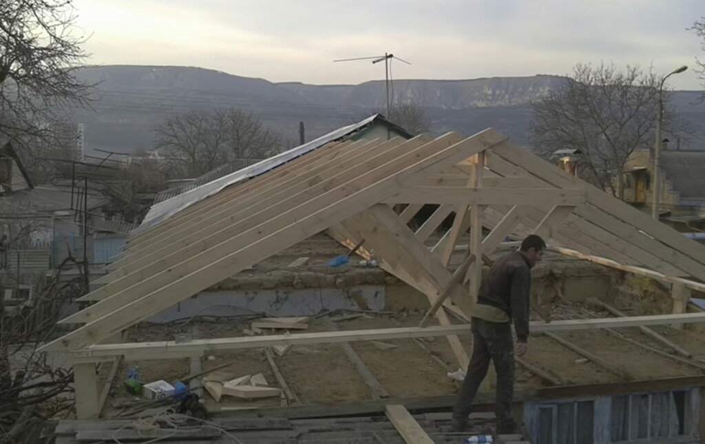 Реконструкция крыши частного дома — фото 3