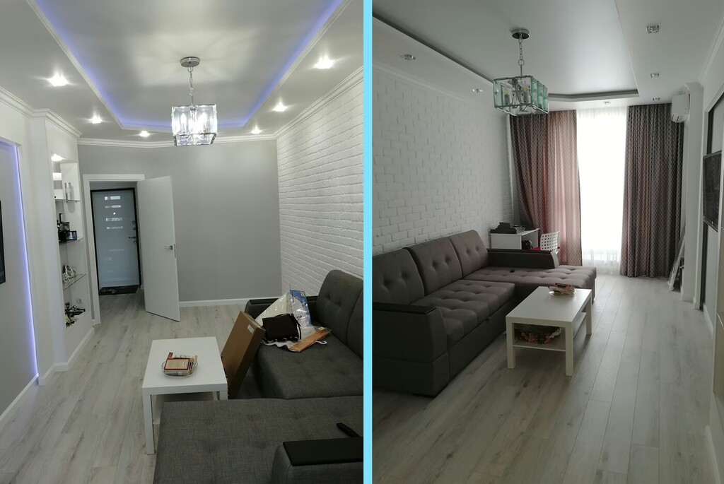 Ремонт под ключ с перепланировкой и дизайн проектом на Красной — фото 8