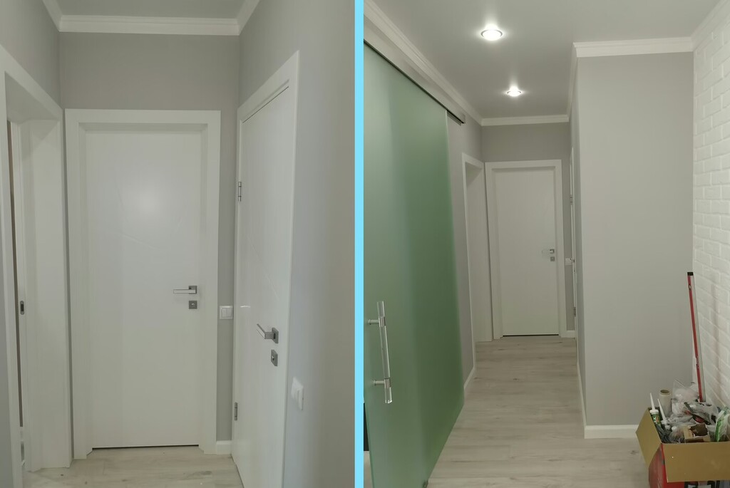 Ремонт под ключ с перепланировкой и дизайн проектом на Красной — фото 13