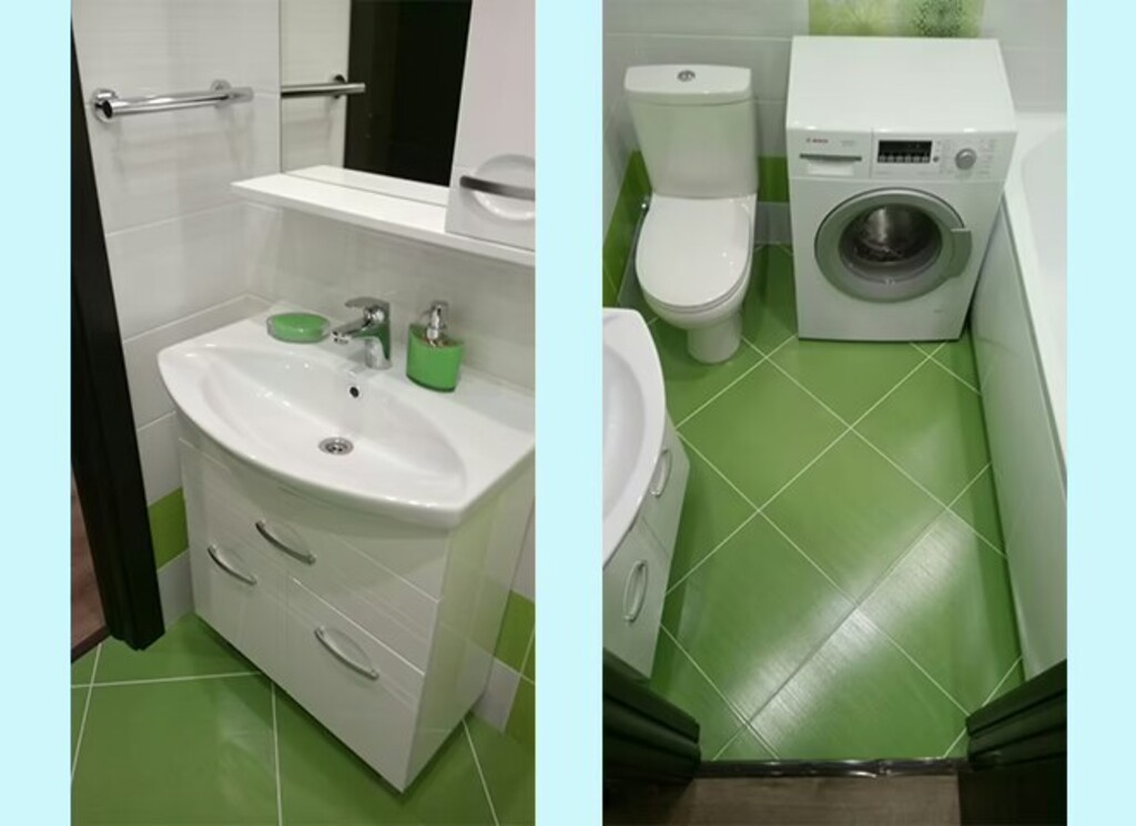 Ремонт санузла и ванной комнаты в Краснодаре под ключ — фото 2