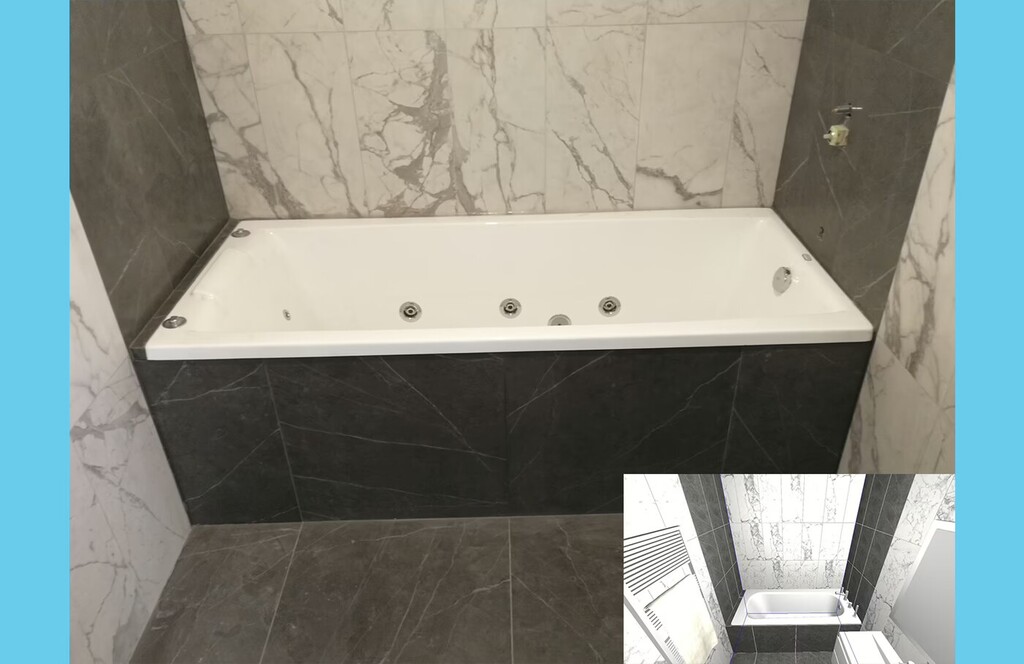 Ремонт санузла и ванной комнаты в Краснодаре — фото 1