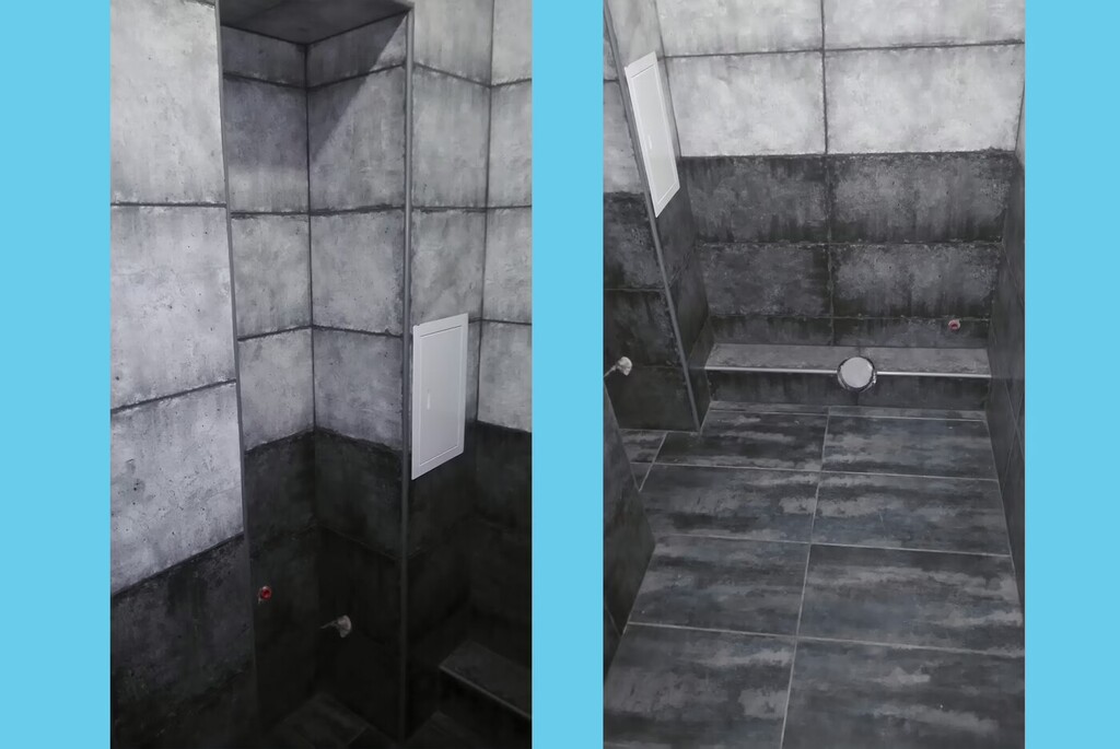 Укладка плитки в ванной и в с/у в ЖК Акварели | Краснодар — фото 3