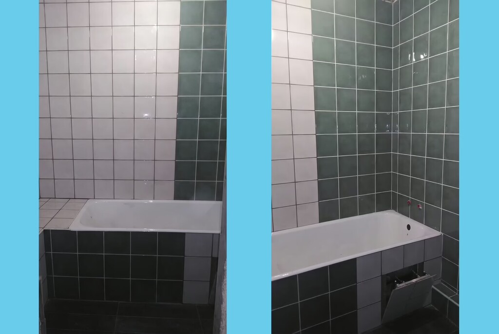 Укладка плитки в ванной и в с/у в ЖК Акварели | Краснодар — фото 10